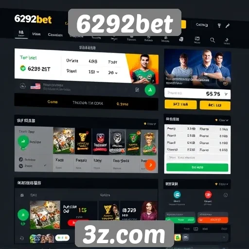 Análise da interface do usuário do 6292bet